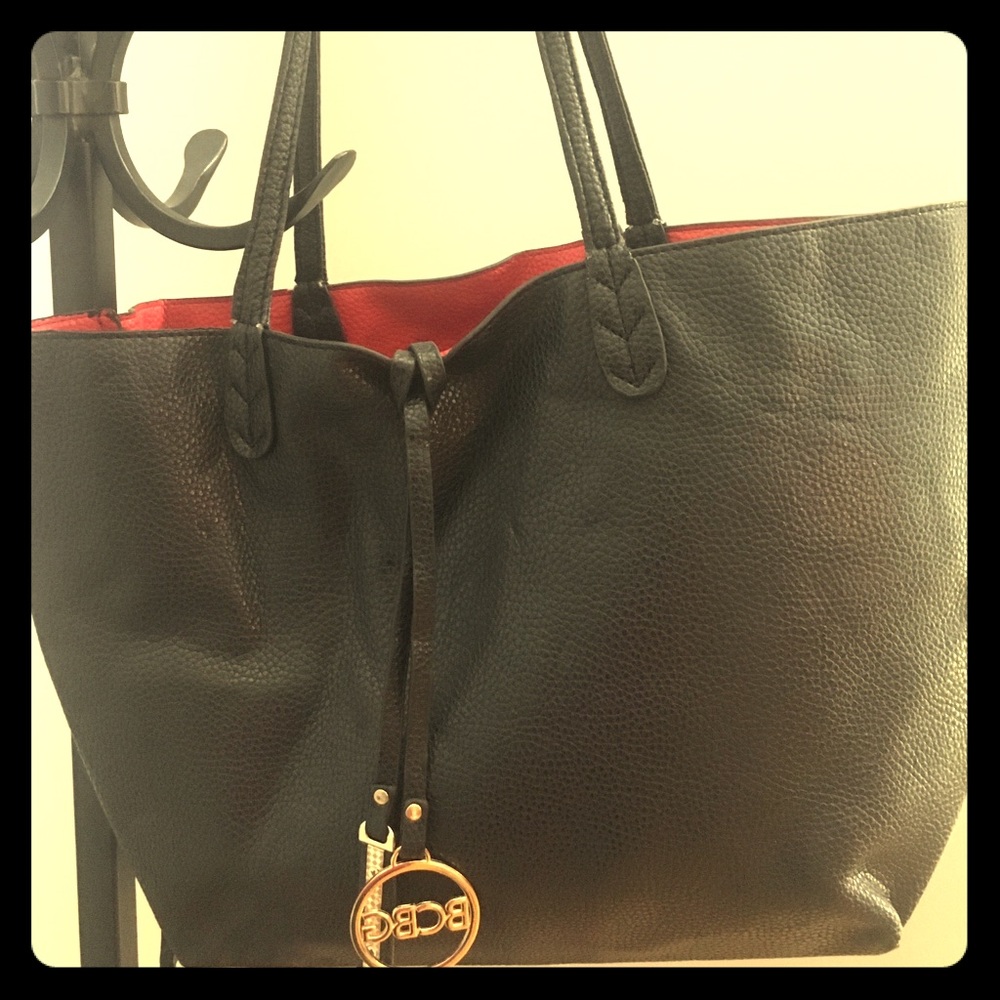 BCBG reversible tote bag